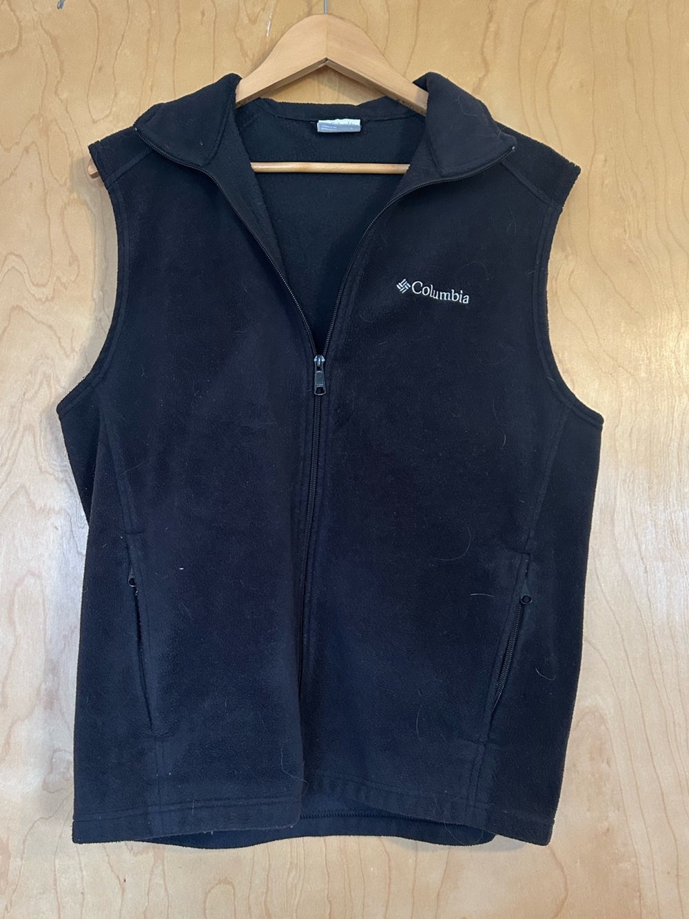 Columbia Black Fleece Vest